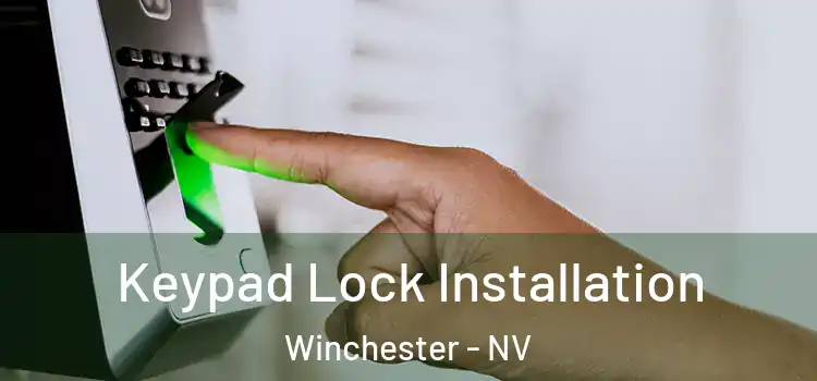  Keypad Lock Installation Winchester - NV